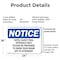 Signmission Hotel Guest Pool Entrance Only Please Be OSHA Notice Sign, Plastic, 24in W x 18in L, 2PK OS-2PACK-NS-P-1824-L-13537 - alternate 7